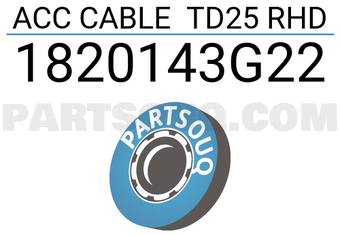 TSK 1820143G22 ACC CABLE TD25 RHD