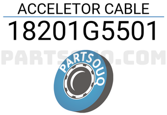 TSK 18201G5501 ACCELETOR CABLE