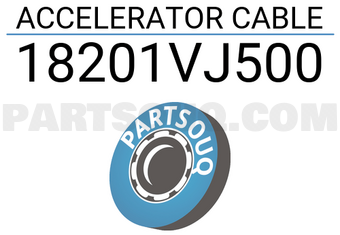TSK 18201VJ500 ACCELERATOR CABLE