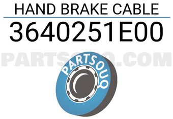 TSK 3640251E00 HAND BRAKE CABLE