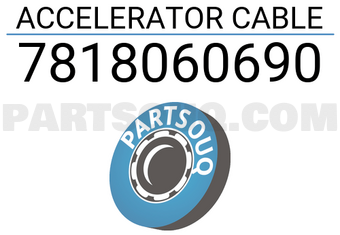 TSK 7818060690 ACCELERATOR CABLE