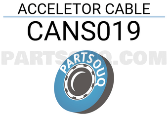 TSK CANS019 ACCELETOR CABLE