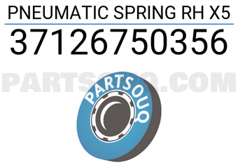 TW 37126750356 PNEUMATIC SPRING RH X5