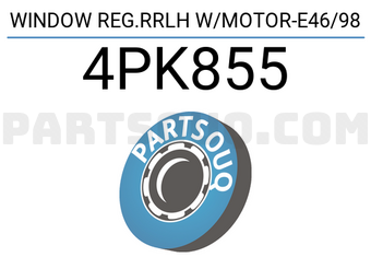 TW 4PK855 WINDOW REG.RRLH W/MOTOR-E46/98