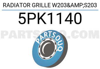 TW 5PK1140 RADIATOR GRILLE W203&S203