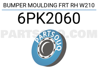 TW 6PK2060 BUMPER MOULDING FRT RH W210