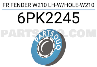 TW 6PK2245 FR FENDER W210 LH-W/HOLE-W210