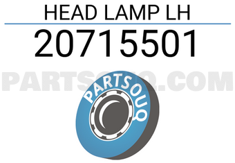 TYC 20715501 HEAD LAMP LH