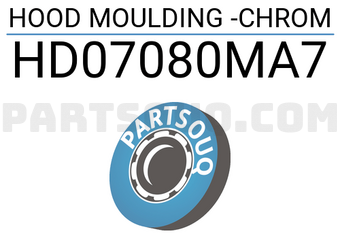 TYG HD07080MA7 HOOD MOULDING -CHROM