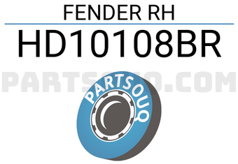TYG HD10108BR FENDER RH