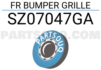 TYG SZ07047GA FR BUMPER GRILLE