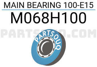 Taiho M068H100 MAIN BEARING 100-E15