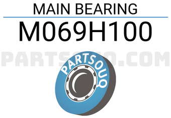 Taiho M069H100 MAIN BEARING