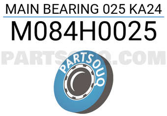 Taiho M084H0025 MAIN BEARING 025 KA24
