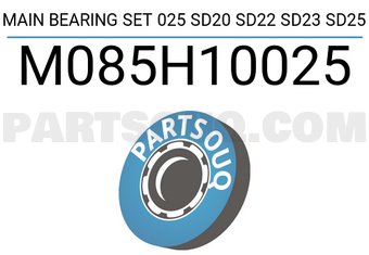 Taiho M085H10025 MAIN BEARING SET 025 SD20 SD22 SD23 SD25