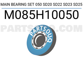 Taiho M085H10050 MAIN BEARING SET 050 SD20 SD22 SD23 SD25