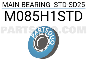 Taiho M085H1STD MAIN BEARING STD-SD25
