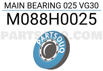 Taiho M088H0025 MAIN BEARING 025 VG30
