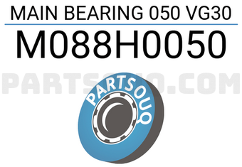 Taiho M088H0050 MAIN BEARING 050 VG30