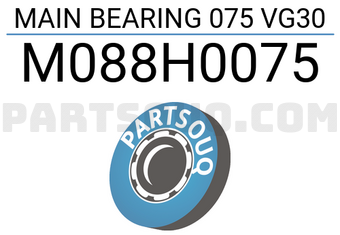 Taiho M088H0075 MAIN BEARING 075 VG30