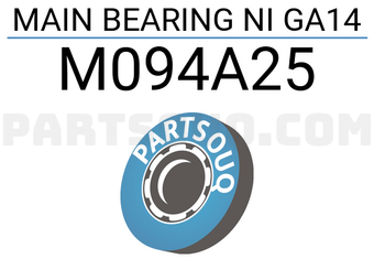 Taiho M094A25 MAIN BEARING NI GA14