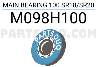 Taiho M098H100 MAIN BEARING