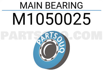Taiho M1050025 MAIN BEARING