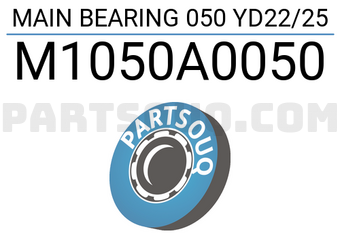 Taiho M1050A0050 MAIN BEARING 050 YD22/25
