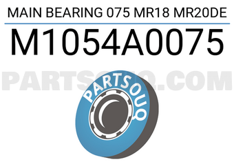 Taiho M1054A0075 MAIN BEARING 075 MR18 MR20DE