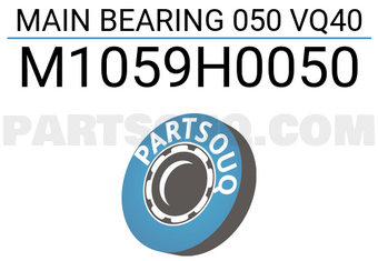 Taiho M1059H0050 MAIN BEARING 050 VQ40