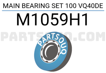Taiho M1059H1 MAIN BEARING SET 100 VQ40DE