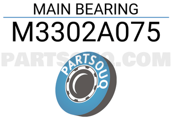 Taiho M3302A075 MAIN BEARING