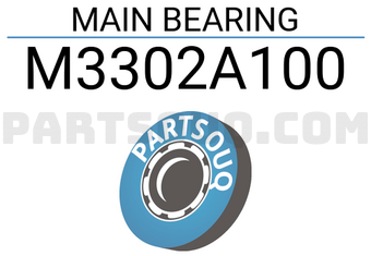 Taiho M3302A100 MAIN BEARING