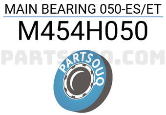 Taiho M454H050 MAIN BEARING 050-ES/ET