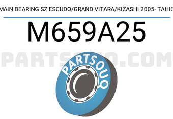 Taiho M659A25 MAIN BEARING SZ ESCUDO/GRAND VITARA/KIZASHI 2005- TAIHO