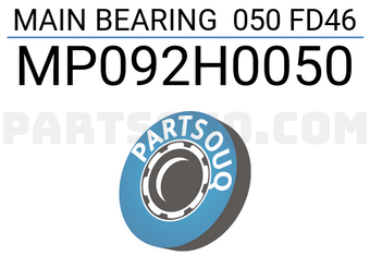 Taiho MP092H0050 MAIN BEARING 050 FD46