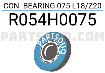 Taiho R054H0075 CON. BEARING 075 L18/Z20
