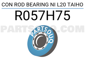 Taiho R057H75 CON ROD BEARING NI L20 TAIHO