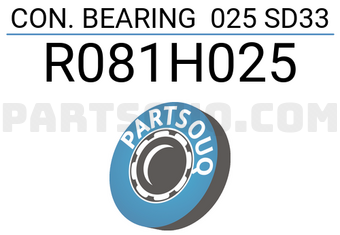 Taiho R081H025 CON. BEARING 025 SD33