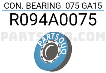 Taiho R094A0075 CON. BEARING 075 GA15