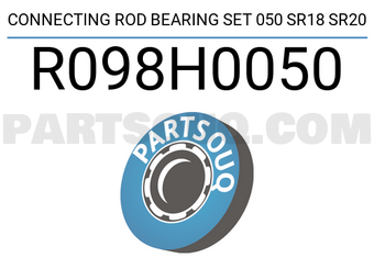 Taiho R098H0050 CONNECTING ROD BEARING SET 050 SR18 SR20