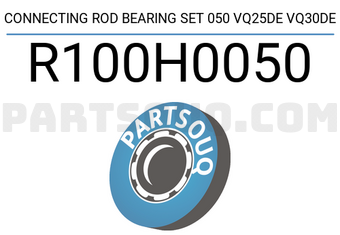 Taiho R100H0050 CONNECTING ROD BEARING SET 050 VQ25DE VQ30DE