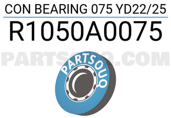Taiho R1050A0075 CON BEARING 075 YD22/25