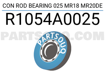 Taiho R1054A0025 CON ROD BEARING 025 MR18 MR20DE