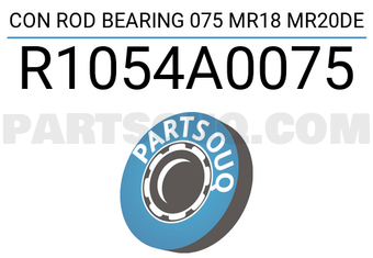 Taiho R1054A0075 CON ROD BEARING 075 MR18 MR20DE