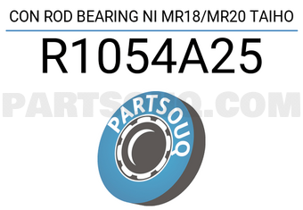 Taiho R1054A25 CON ROD BEARING NI MR18/MR20 TAIHO