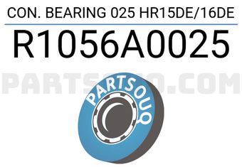 Taiho R1056A0025 CON. BEARING 025 HR15DE/16DE