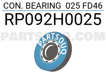 Taiho RP092H0025 CON. BEARING 025 FD46