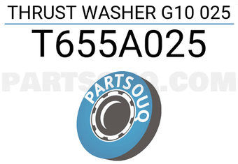 Taiho T655A025 THRUST WASHER G10 025
