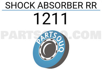 Tokico 1211 SHOCK ABSORBER RR